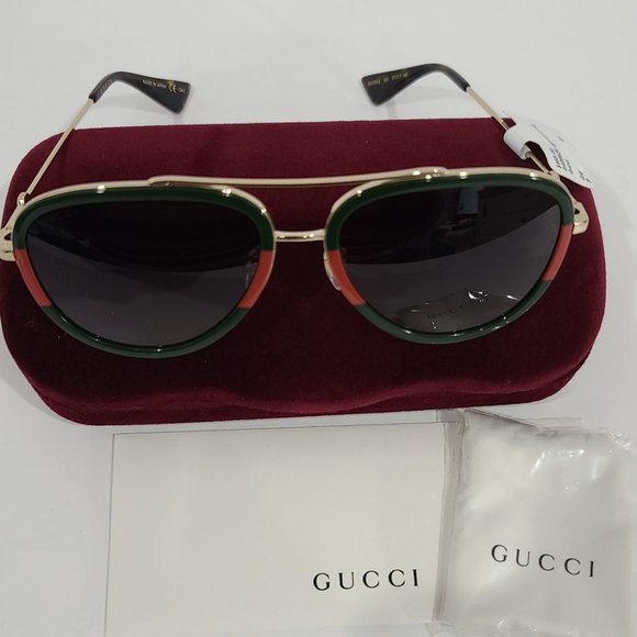 ⭐ Gucci GG0062S 003 Sunglasses: Complete SET - Picture 11 of 11